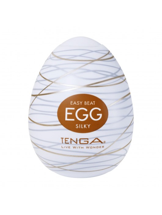 Мастурбатор-яйцо Tenga Egg Silky - Tenga - в Смоленске купить с доставкой