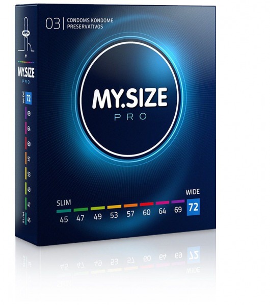 Презервативы MY.SIZE размер 72 - 3 шт. - My.Size - купить с доставкой в Смоленске