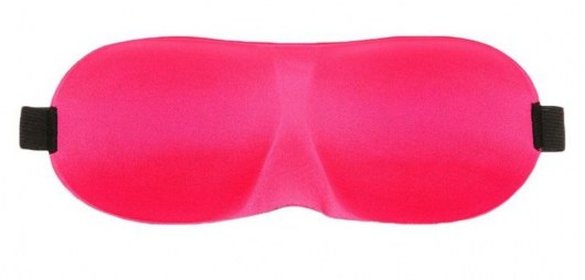 Розовая глухая маска на резинке - Sitabella - купить с доставкой в Смоленске