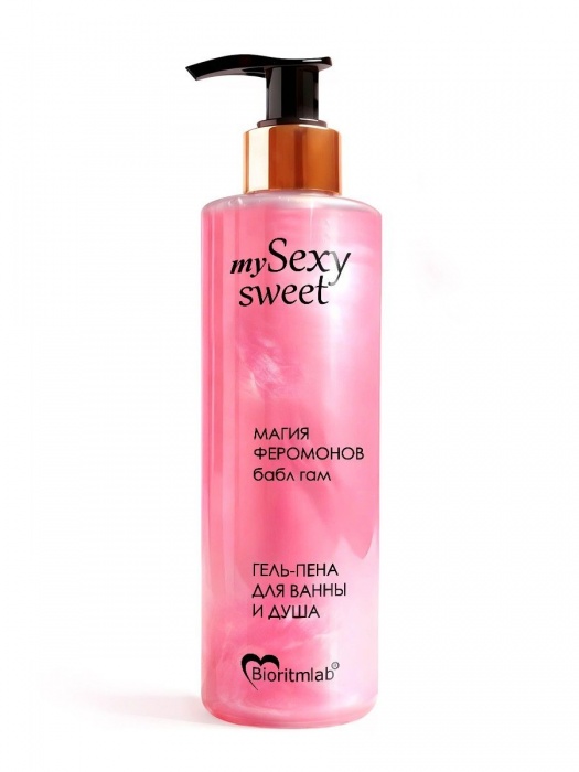 Гель-пена для ванны и душа Sexy Sweet с феромонами и ароматом бабл-гам - 200 мл. -  - Магазин феромонов в Смоленске