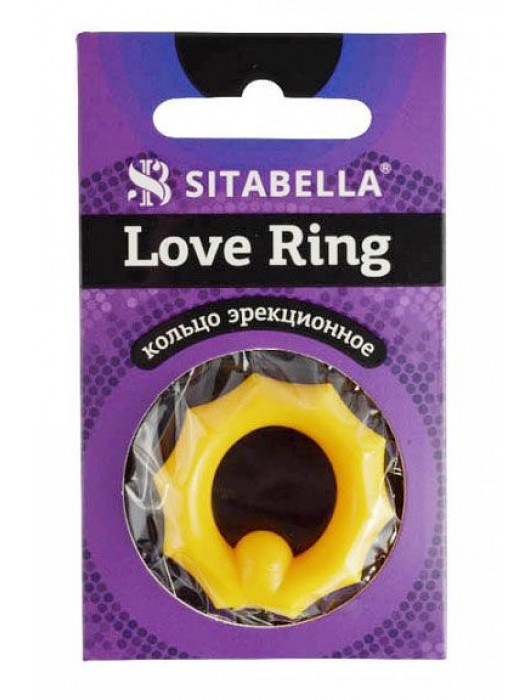 Цветное эрекционное кольцо Love Ring - Sitabella - в Смоленске купить с доставкой