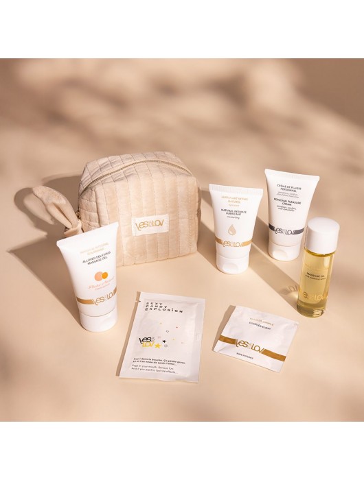 Набор YESforLOV La Trousse Enchantée в бежевой косметичке - YESforLOV - купить с доставкой в Смоленске