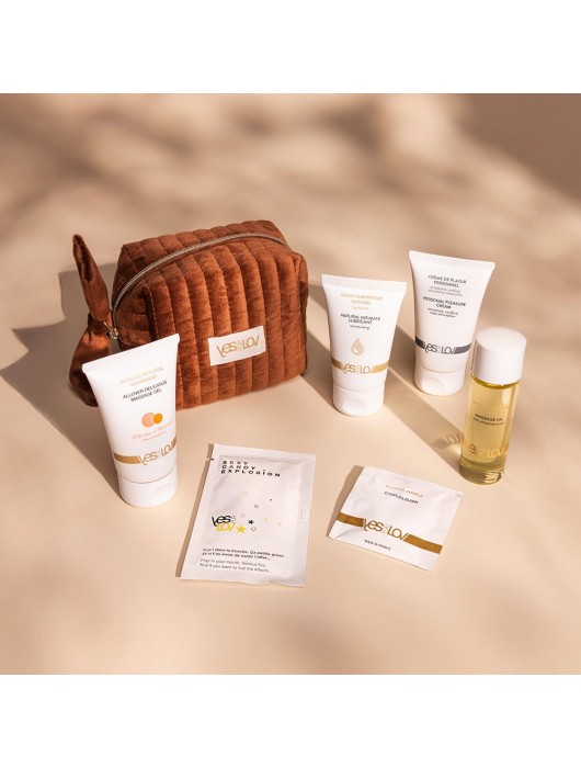 Набор YESforLOV La Trousse Enchantée в коричневой косметичке - YESforLOV - купить с доставкой в Смоленске