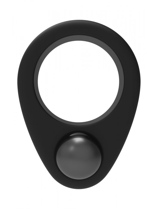 Черное эрекционное кольцо Cockring Single Weight - Dream Toys - в Смоленске купить с доставкой