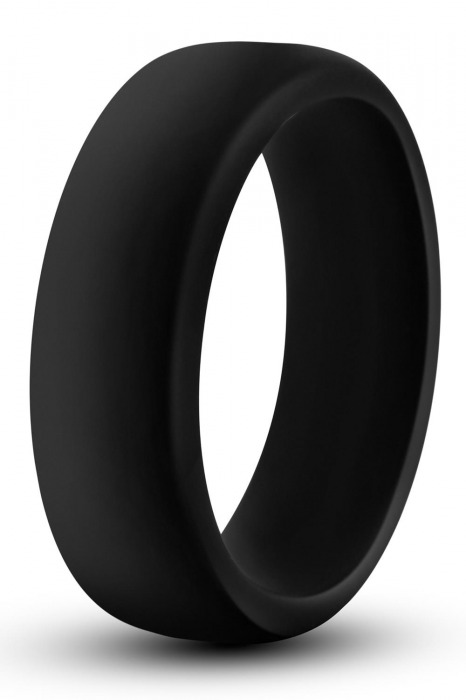 Черное эрекционное кольцо Silicone Go Pro Cock Ring - Blush Novelties - в Смоленске купить с доставкой