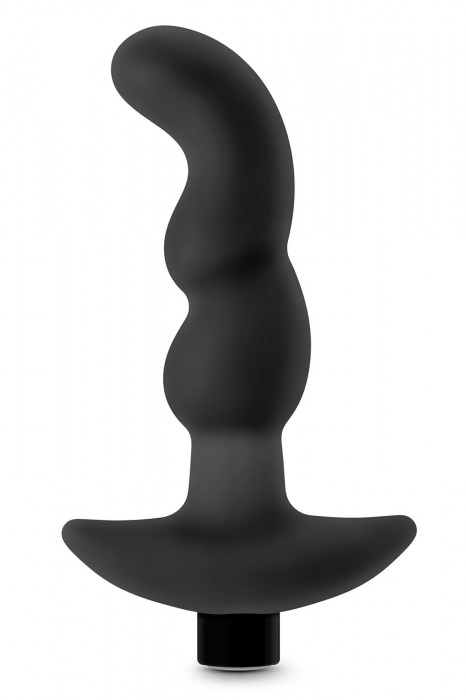 Черный вибромассажер простаты Prostate Massager 03 - 15,2 см. - Blush Novelties - в Смоленске купить с доставкой
