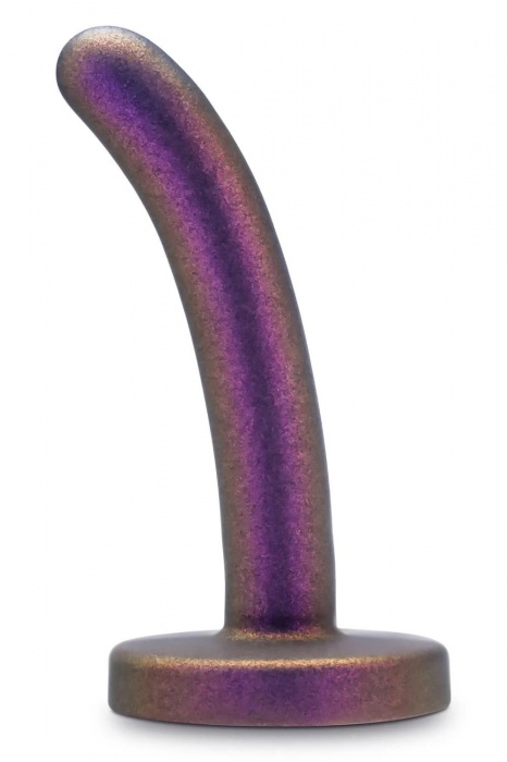 Фиолетовая насадка с гладкой поверхностью Surrender 4.75 Inch Beginner Pegging Dildo - 12 см. - Blush Novelties - купить с доставкой в Смоленске