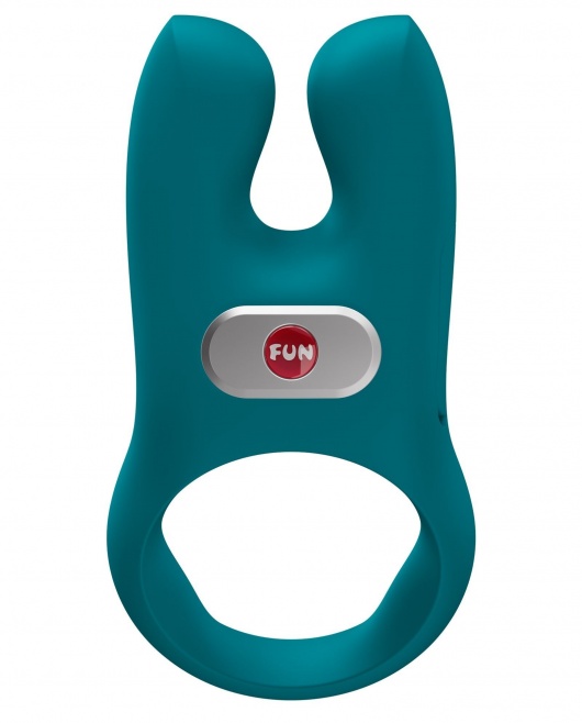 Зеленое эрекционное виброкольцо Nos - Fun Factory - в Смоленске купить с доставкой