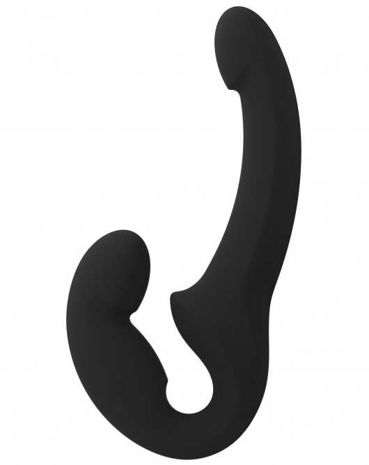 Черный безремневой страпон Share Lite - Fun Factory - купить с доставкой в Смоленске