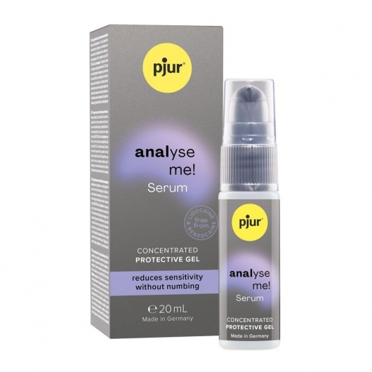 Расслабляющая анальная сыворотка pjur Analyse Me Serum - 20 мл. - Pjur - купить с доставкой в Смоленске