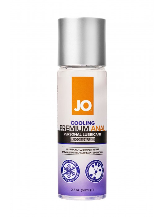 Анальный охлаждающий лубрикант на силиконовой основе JO PREMIUM ANAL COOLING - 60 мл. - System JO - купить с доставкой в Смоленске