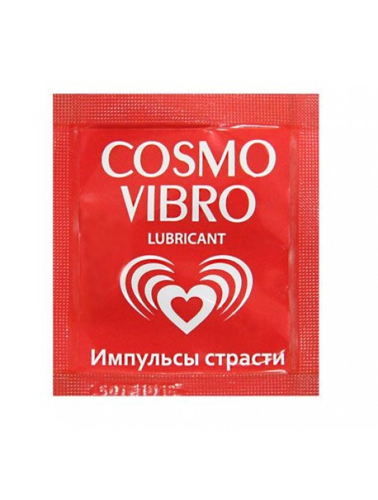 Пробник женского стимулирующего лубриканта на силиконовой основе Cosmo Vibro - 3 гр. - Биоритм - купить с доставкой в Смоленске