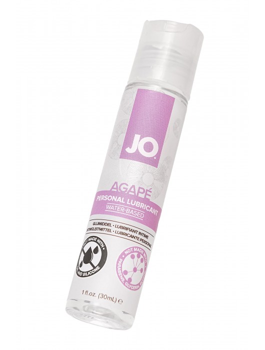 Лубрикант на водной основе для женщин JO AGAPE ORIGINAL - 30 мл. - System JO - купить с доставкой в Смоленске