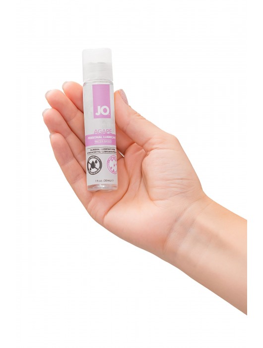 Лубрикант на водной основе для женщин JO AGAPE ORIGINAL - 30 мл. - System JO - купить с доставкой в Смоленске