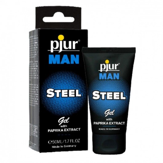 Эрекционный гель для пениса pjur MAN Steel Gel - 50 мл. - Pjur - купить с доставкой в Смоленске