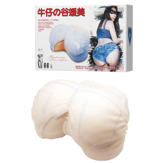 Мастурбатор-попка с двойной вибрацией и двумя входами - Baile - в Смоленске купить с доставкой