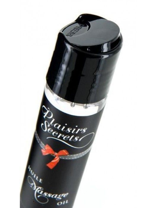 Массажное масло с ароматом кокоса Huile de Massage Gourmande Coco - 59 мл. - Plaisir Secret - купить с доставкой в Смоленске