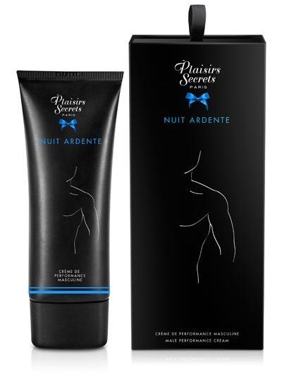 Возбуждающий крем для мужчин Nuit Ardente Creme Performante Plaisirs Secrets - 60 мл. - Plaisir Secret - купить с доставкой в Смоленске