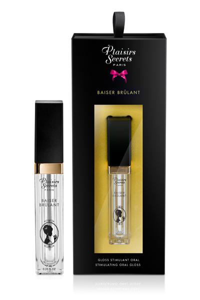 Стимулирующий блеск для губ Baiser Brulant Gloss Plaisirs Secrets - 7 мл. - Plaisir Secret - купить с доставкой в Смоленске