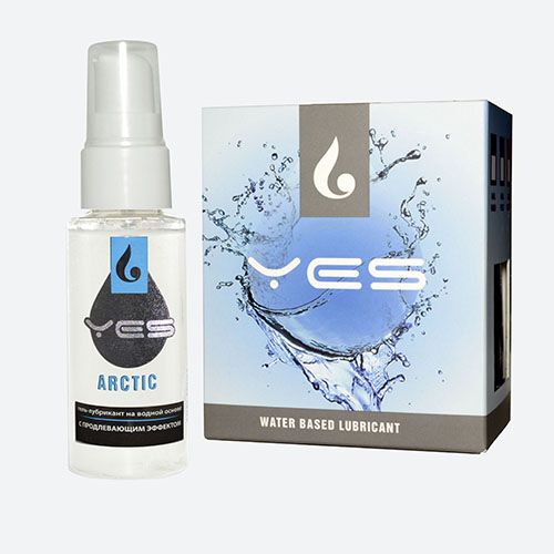 Интимный гель-лубрикант Yes Arctic с продлевающим эффектом - 30 мл. - Sitabella - купить с доставкой в Смоленске