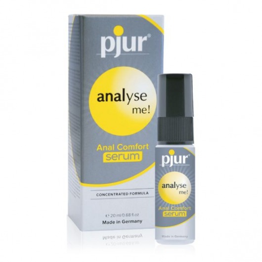 Анальный спрей pjur ANALYSE ME Serum - 20 мл. - Pjur - купить с доставкой в Смоленске