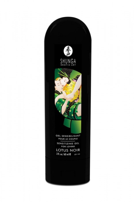 Интимный гель для пар, усиливающий наслаждение, Lotus Noir - 60 мл. - Shunga - купить с доставкой в Смоленске