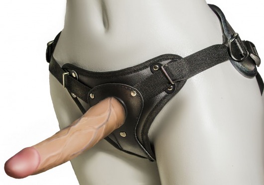 Женский страпон с вагинальной пробкой Woman Strap - 18 см. - LOVETOY (А-Полимер) - купить с доставкой в Смоленске