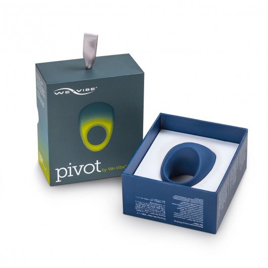 Синее эрекционное виброкольцо We-vibe Pivot - We-vibe - в Смоленске купить с доставкой