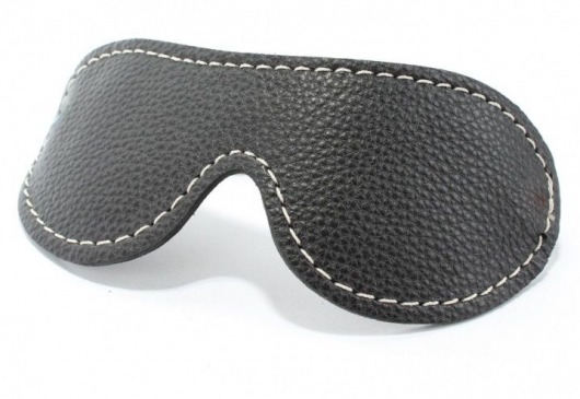 Кожаная маска на глаза - БДСМ Арсенал - купить с доставкой в Смоленске