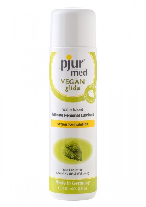 Натуральный лубрикант pjur MED Vegan Gilde - 100 мл. - Pjur - купить с доставкой в Смоленске