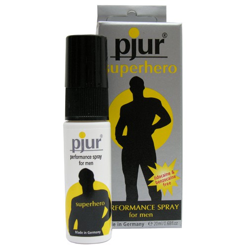 Пролонгирующий мужской спрей pjur SUPERHERO spray - 20 мл. - Pjur - купить с доставкой в Смоленске