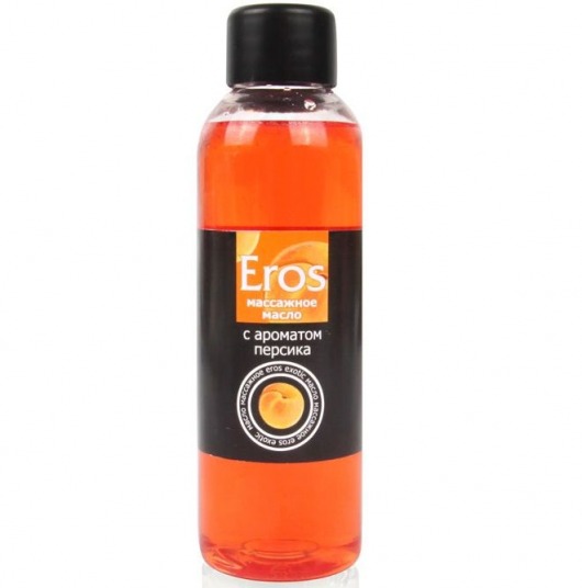 Массажное масло Eros exotic с ароматом персика - 75 мл. - Биоритм - купить с доставкой в Смоленске