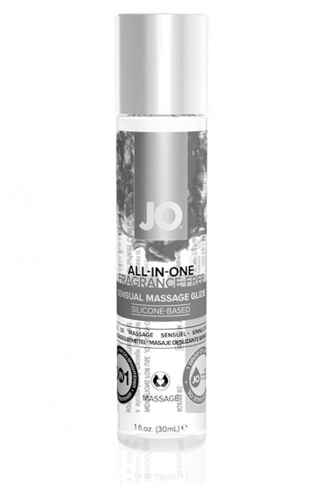 Массажный гель ALL-IN-ONE Massage Oil Sensual нейтральный - 30 мл. - System JO - купить с доставкой в Смоленске