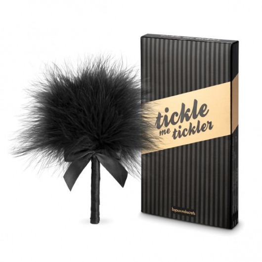 Пуховка для эротических игр Tickle Me Tickler - Bijoux Indiscrets - купить с доставкой в Смоленске