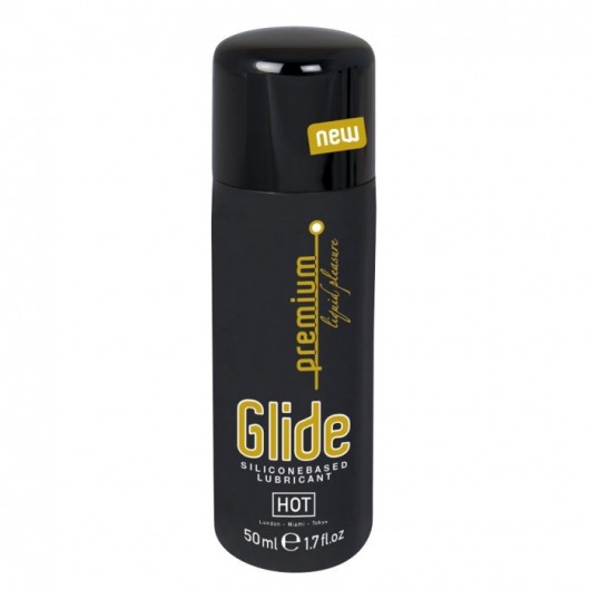 Интимный гель на силиконовой основе Premium Glide - 50 мл. - HOT - купить с доставкой в Смоленске