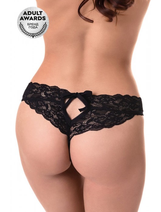 Эротические трусики с декоративным вырезом сзади - Erolanta купить с доставкой