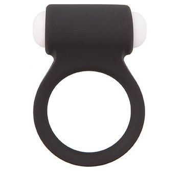 Чёрное эрекционное виброкольцо LIT-UP SILICONE STIMU RING 3 BLACK - Dream Toys - в Смоленске купить с доставкой