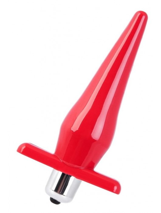 Красная водонепроницаемая вибровтулка - 12,7 см. - ToyFa