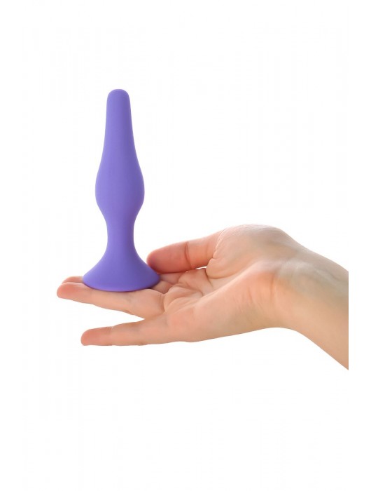 Фиолетовая анальная втулка Toyfa A-toys - 12,5 см. - A-toys