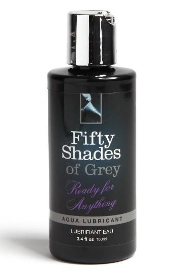 Лубрикант на водной основе Ready for Anything Aqua Lubricant - 100 мл. - Fifty Shades of Grey - купить с доставкой в Смоленске