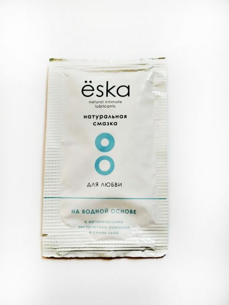 Натуральный лубрикант на водной основе Ёska - 7 мл. - Eska - купить с доставкой в Смоленске