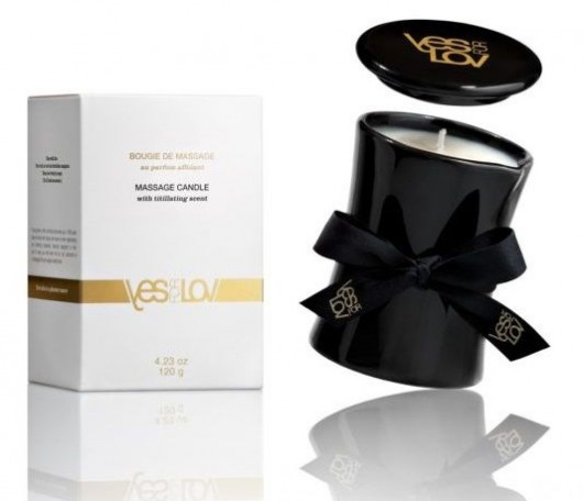 Массажная свеча Titillating Massage Candle - 120 мл. - YESforLOV - купить с доставкой в Смоленске