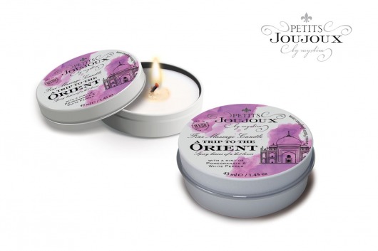 Массажная свеча Petits Joujoux Orient с ароматом граната и белого перца - 33 гр. - MyStim - купить с доставкой в Смоленске