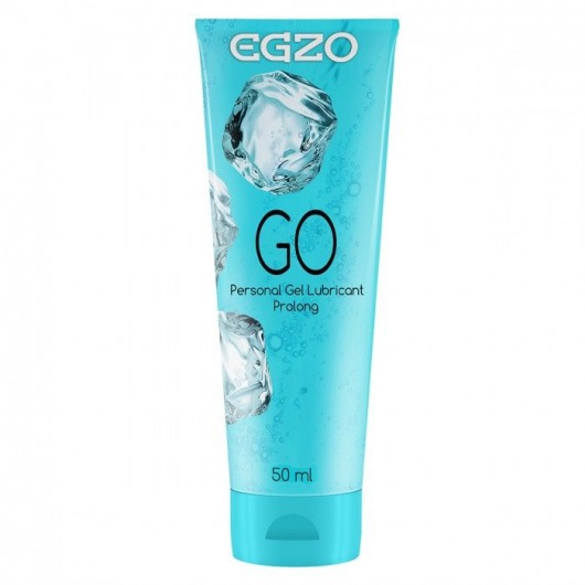 Пролонгирующий лубрикант на водной основе Egzo Go - 50 мл. - EGZO - купить с доставкой в Смоленске
