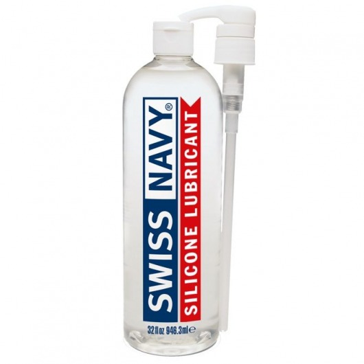 Лубрикант на силиконовой основе Swiss Navy Silicone Based Lube - 946,3 мл. - Swiss navy - купить с доставкой в Смоленске