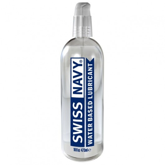 Лубрикант Swiss Navy Water Based Lube на водной основе - 473 мл. - Swiss navy - купить с доставкой в Смоленске