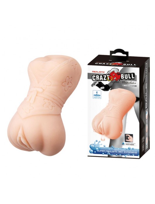 Мастурбатор-вагина с эффектом смазки в виде женской фигурки - Baile - в Смоленске купить с доставкой