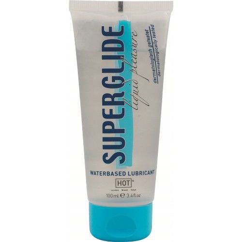 Интимная смазка на водной основе Superglide - 100 мл. - HOT - купить с доставкой в Смоленске