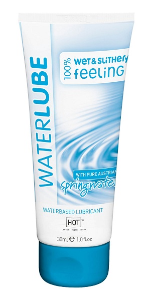 Гель-смазка на основе чистой родниковой воды WaterLube - 30 мл. - HOT - купить с доставкой в Смоленске