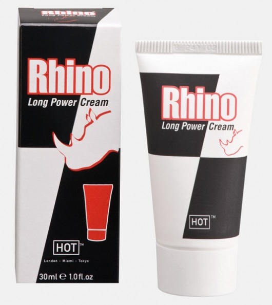 Крем-пролонгатор для мужчин Rhino - 30 мл. - HOT - купить с доставкой в Смоленске